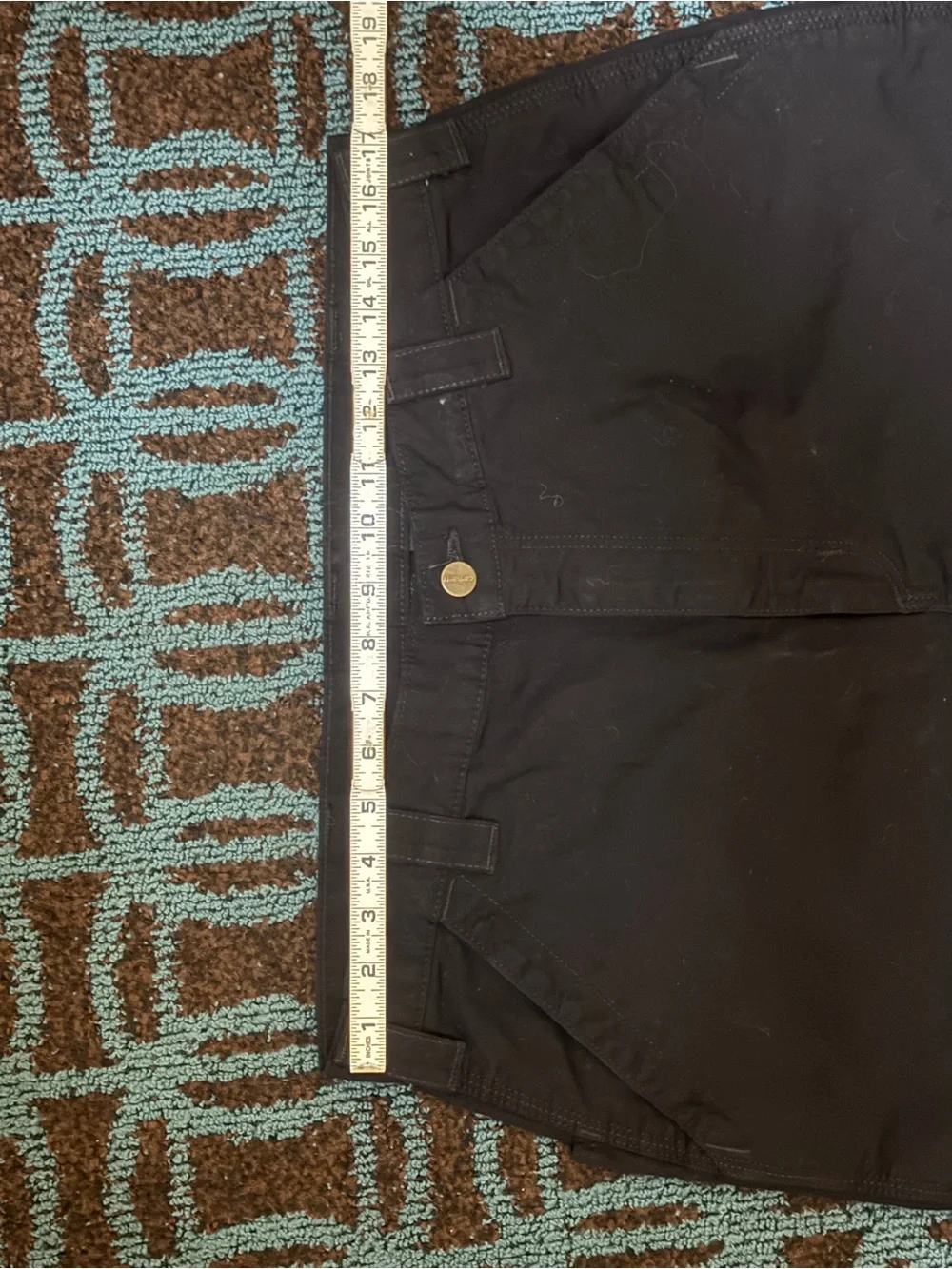 Carhartt Black Cargo Work Pants
